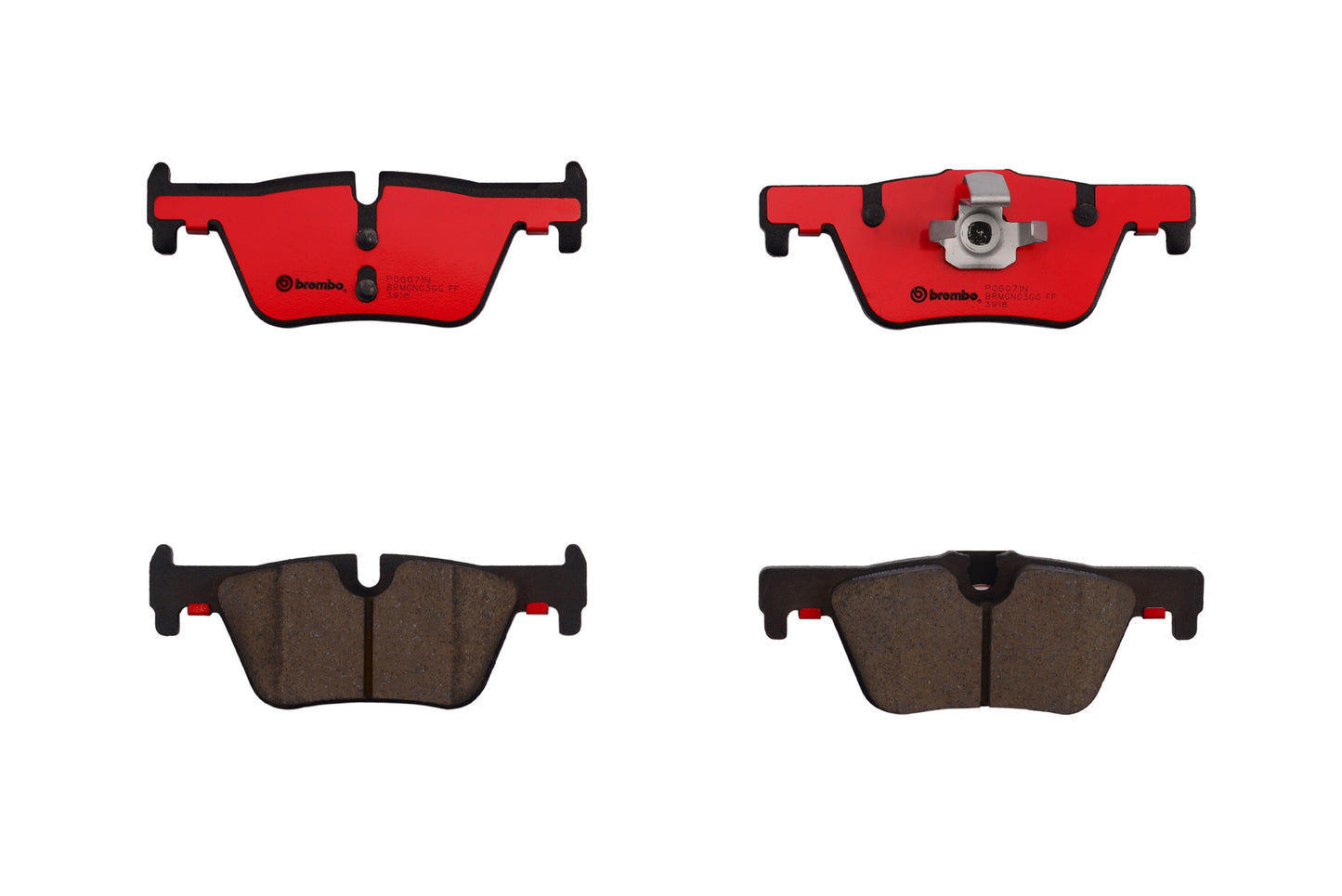 Pastillas Traseras Brembo Cerámicas Bmw 320i 2.0 2014-2019