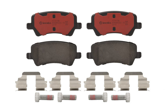 Pastillas Traseras Brembo Ceramicas Volvo Xc60 2 0 2010